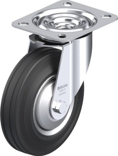Blickle Hjul Le-Ve 125R-Fa, Hjuldiameter 125 Mm, Bæreevne Maks. 100 Kg (1 Stk) Blickle Hjul Le-Ve 125R-Fa, Hjuldiameter 125 Mm, Bæreevne Maks. 100 Kg (1 Stk)