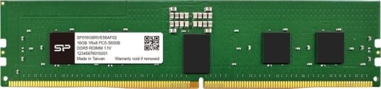 Silicon Power DDR5 RDIMM ECC 16GB 5600MHz CL46 SP016GBRVE56AF02