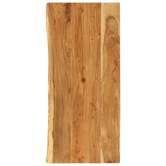 Topplate til baderomsmøbler heltre akasie 140x52x2,5 cm Topplate til baderomsmøbler heltre akasie 140x52x2,5 cm