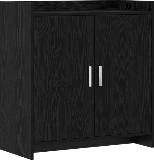 Serviesskap Svart eik 72 x 36 x 80 cm Konstruert tre
