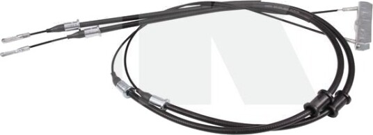 Tautrekk håndbremse NK 903672