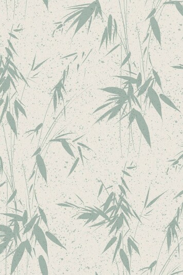 Boråstapeter Tapet Ink Bamboo Blå