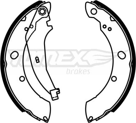 Bremsesko sett TOMEX brakes TX 22-97