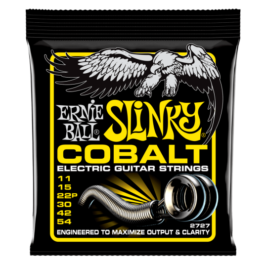 Ernie Ball Slinky Cobalt gitarstrenger elektrisk gitar Beefy Slinky 011-054 Ernie Ball Slinky Cobalt gitarstrenger elektrisk gitar Beefy Slinky 011-054