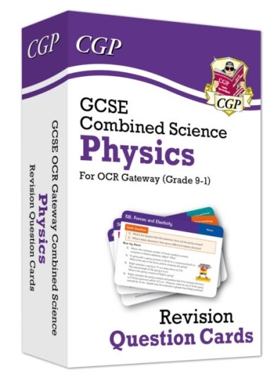 Gcse Combined Science: Physics Ocr Gateway Revision Question Cards Av Cgp Books