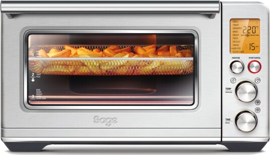 Sage Smart Ovn Air Fryer 2400W Miniovn 22L Rustfritt Stål