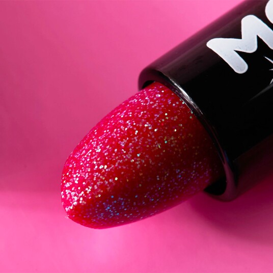 Buttericks Leco AB Moon Creations Iridescent Glitter Lipstick - Cherry