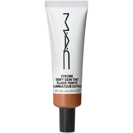MAC Strobe Dewy Skin Tint 30 ml Fuktighetskrem med Hyaluronsyre og Vitamin E Farge: Deep 4