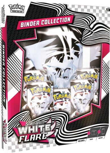Pokemon SV10.5 White Flare Binder collection Pokemon SV10.5 White Flare Binder collection