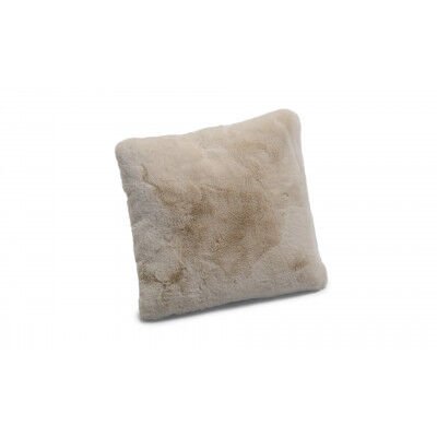 Fluffy beige - pute av syntetisk materiale
