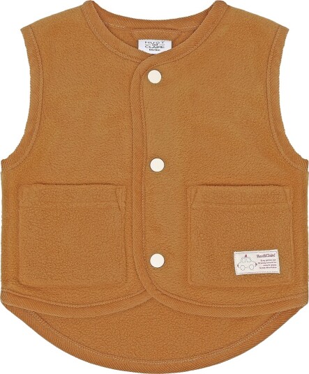 Hust and Claire Vest   Fleece   HCFleece   Jordekorn   Hust and Claire   1½ år (86)   Vest   Brun
