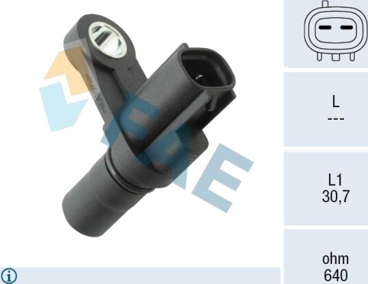 Turtallsensor automatgir FAE 79539