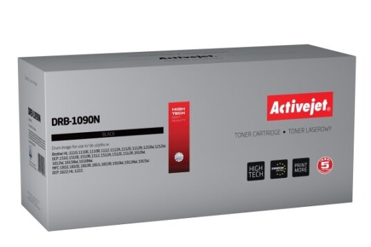 Activejet Drb-1090N Kompatibel Brother Brother Hl: 1110 1110E 1110R 1112 1112A 1112E 1112R 1118 1208 1210W 1210We 1212W 1222.... 1 Stykker 10000 Sider Laserutskrift
