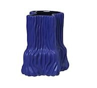 Magny vase 23,5 x 19 cm steingods blå
