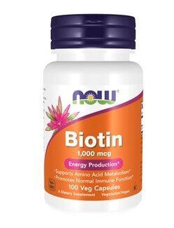 Now biotin 1000 mcg 100 kaps Now biotin 1000 mcg 100 kaps