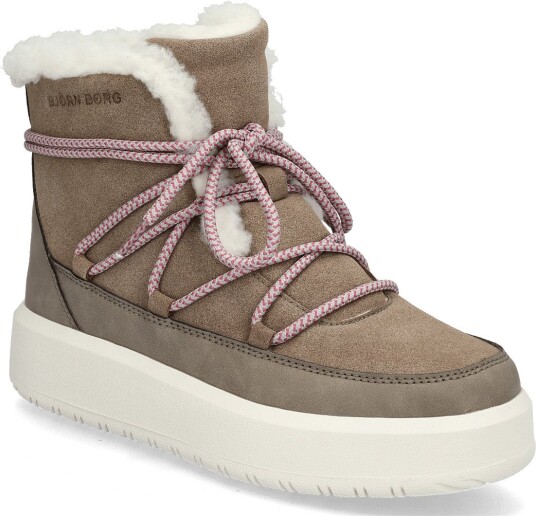 Björn Borg Wooly Lace Up TAUPE 40 Björn Borg Wooly Lace Up TAUPE 40