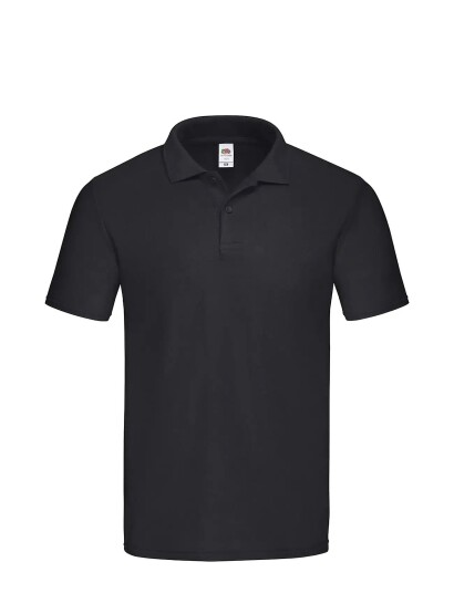 Fruit of the loom Original Polo Black S