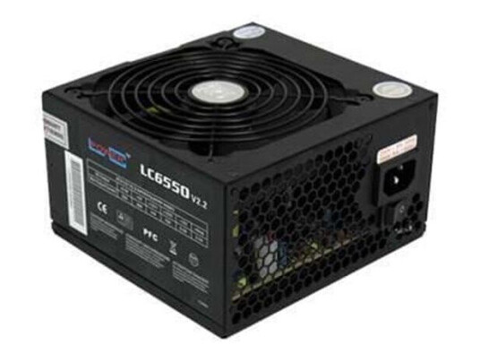 LC Power Super Silent LC6550 V2.2 550W Strømforsyning (PSU) - 550 Watt - 120 mm - 80 Plus Bronze sertifisert