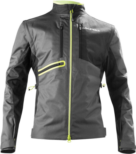 Acerbis Enduro One Motorsykkel tekstil jakke XL Svart Gul Acerbis Enduro One Motorsykkel tekstil jakke XL Svart Gul