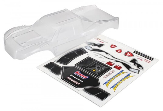 Traxxas 3657 Body Bigfoot Clear Traxxas 3657 Body Bigfoot Clear