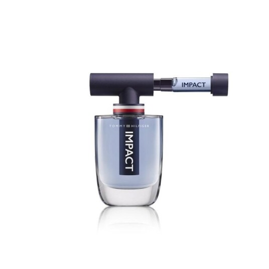 Tommy Hilfiger Impact Gavesett for Menn - Eau de Toilette 100 ml + 4 ml