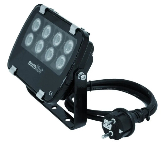 EuroLite Led Ip Fl-8 3000k 30°