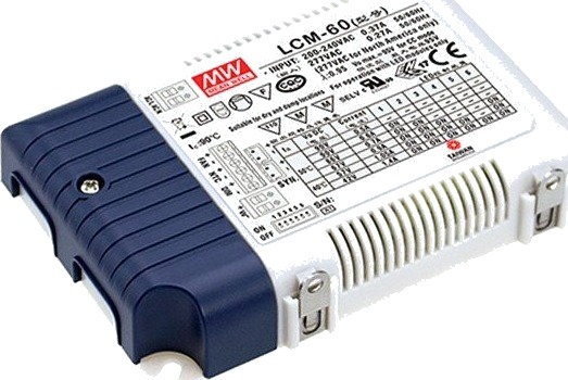 Mean Well Meanwell 60W / 350 1400mA 0 10V dimbar LCM 60 driver til LED panel Passer til våre 45W LED paneler Dimbar : 0 10V dimbar Mean Well Meanwell 60W / 350 1400mA 0 10V dimbar LCM 60 driver til LED panel Passer til våre 45W LED paneler Dimbar : 0 10V dimbar