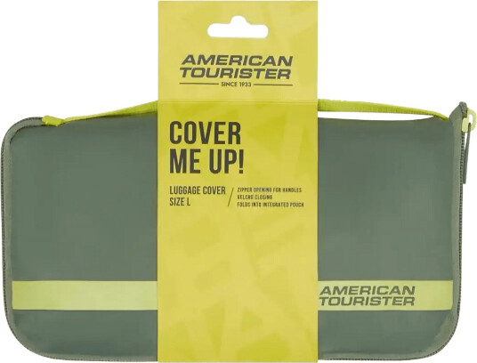 American Tourister Foldable Luggage Cover L - Khaki green - 71