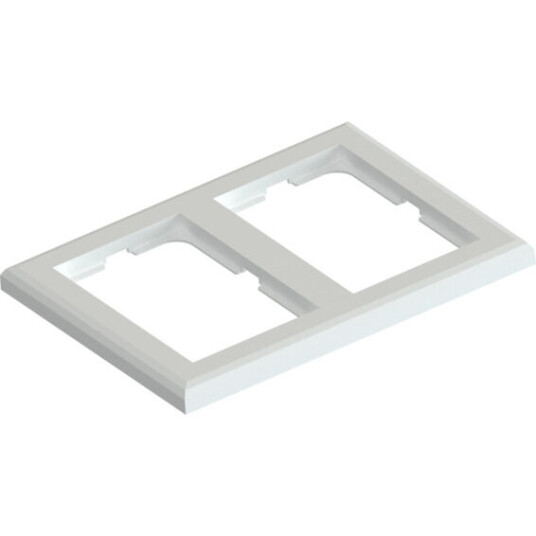 Namron Edge ramme 2x1,5 polarhvit - 1402778 Namron Edge ramme 2x1,5 polarhvit - 1402778