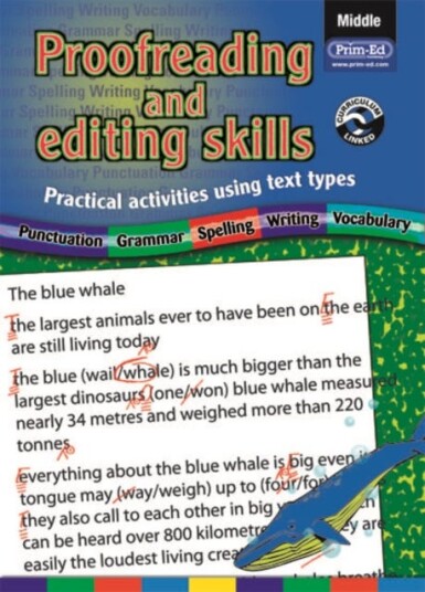 Proofreading and Editing Skills Practical Activities Using Text Types