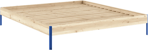 Core Sengeramme 180x200 Raw/Livlig Blå