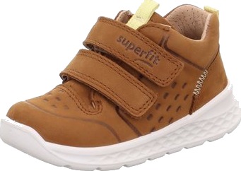 superfit Lav sko Breeze brun/gul (medium) superfit Lav sko Breeze brun/gul (medium)