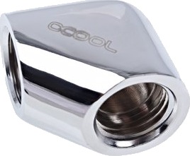 Alphacool 17259 fitting G1/4 nikkel/sølv 17259