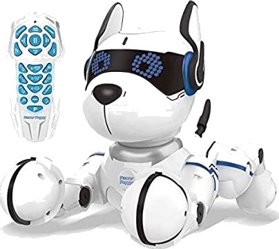 Lexibook Power Puppy Interaktiv Radiostyrt Robothund med Fjernkontroll