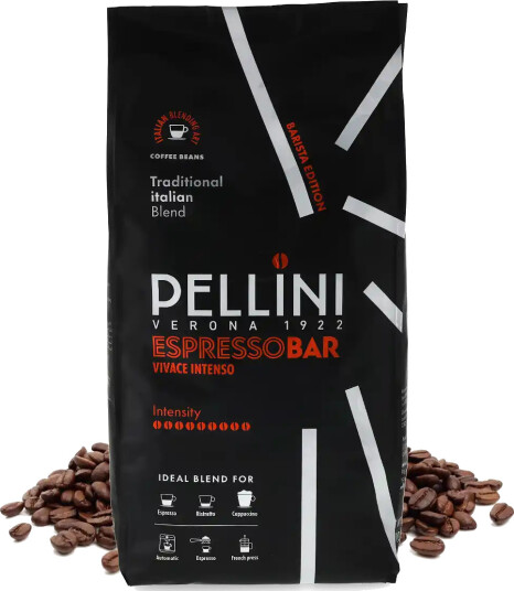 Pellini | EspressoBar Vivace Intenso 1 kg kaffebønner