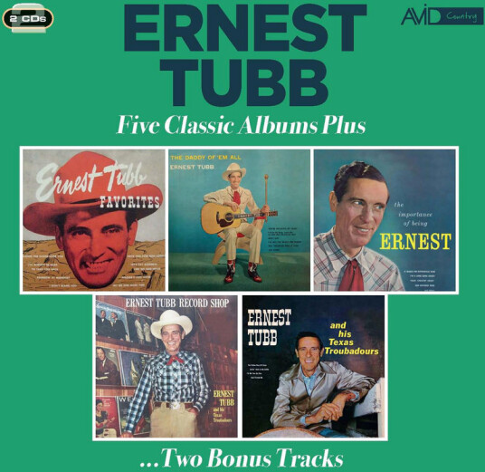 Ernest Tubb Five Classic Albums Plus CD