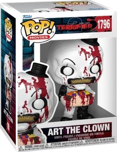Funko Pop Vinyl Terrifier Art W/ Head Funko Pop Vinyl Terrifier Art W/ Head