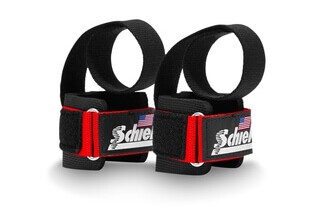 Power Lifting Straps, red