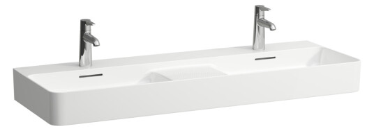LAUFEN VAL SAPHIRKERAMIK DOBBELSERVANT 120 CM HVIT