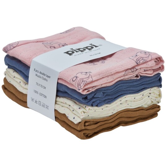 Gassklut Pippi Peachskin - 8pk