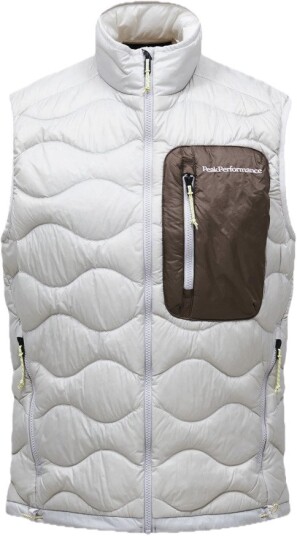 Peak Performance M Helium Utility Down Vest Antarctica/terrain Tan/ M