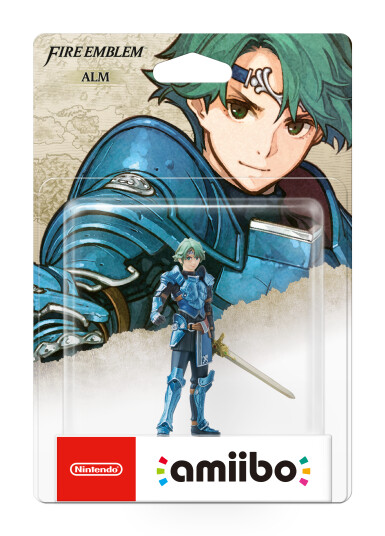 Nintendo Amiibo Figur Alm fra Fire Emblem Echoes med NFC for Wii U og Switch