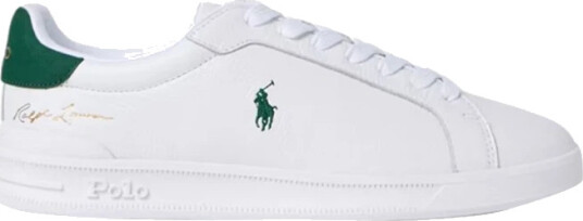 Polo Ralph Lauren Heritage Court Ii Leather Sneaker White 38.5 Polo Ralph Lauren Heritage Court Ii Leather Sneaker White 38.5