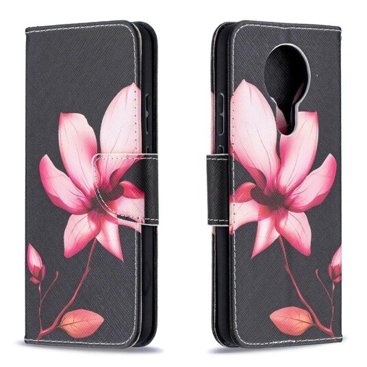INCOVER Nokia 3.4 Flip Deksel m. Lommebok - Lotus Blomst