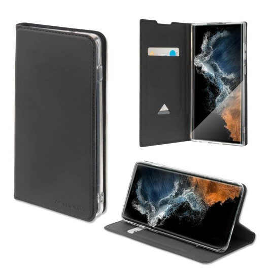 4smarts Samsung Galaxy S23 Ultra 4smarts Wallet Flip Deksel Urban Lite - Svart