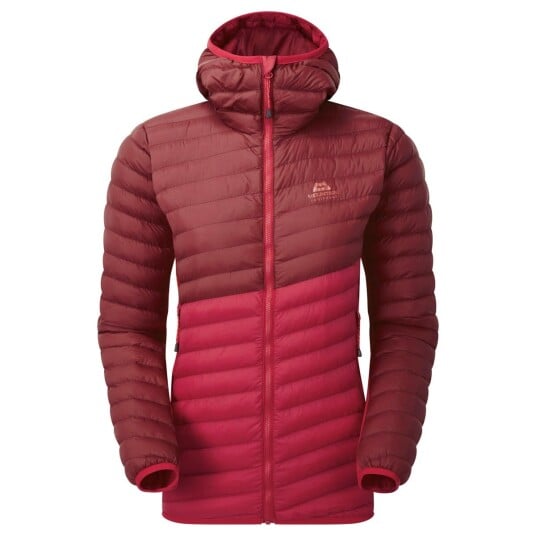Mountain Equipment Particle Hooded Wmns Jacket Capsicum / Tibetan Red XS