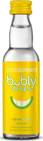 Sodastream Bubly aroma for kullsyrevann sitron Sodastream Bubly aroma for kullsyrevann sitron