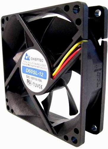 Chieftec AF-0625S 60mm PC-vifte - Svart