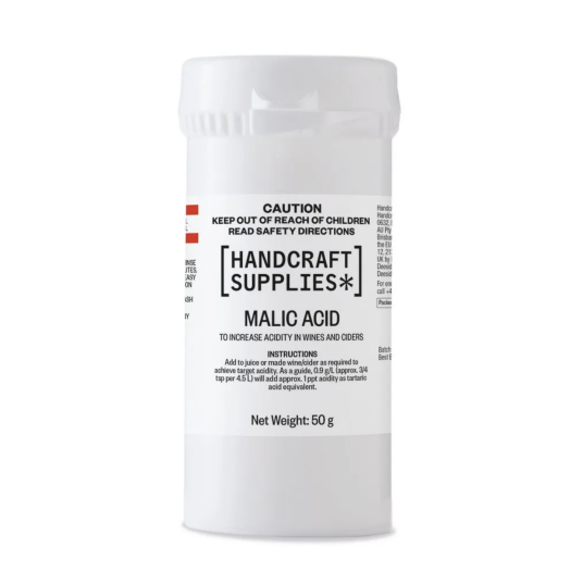 Other Brand Eplesyre 50 g Malic acid i pulverform