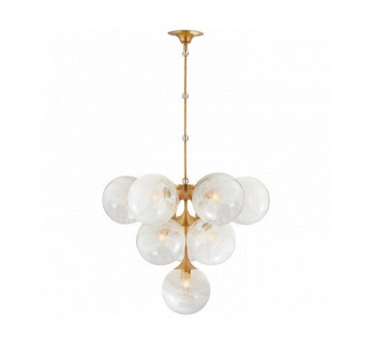 Cristol Tiered Pendant Antique Brass Cristol Tiered Pendant Antique Brass